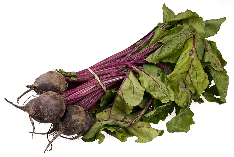 Beetroots with greens